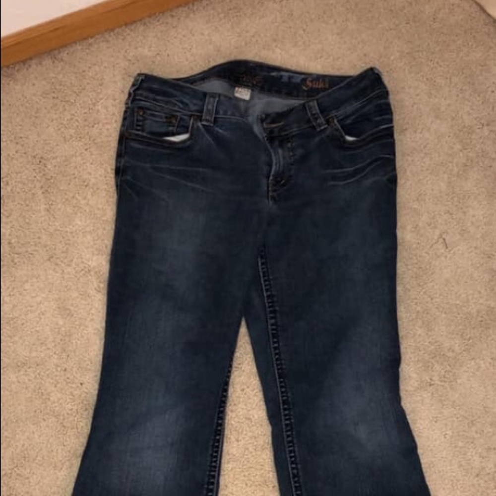 Silver jeans
